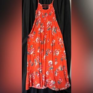 BAND OF GYPSIES Maxi Dress Size XS (fits XsS/M) I am size 6 and it fits well NWT